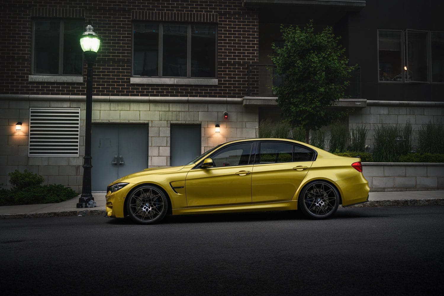BMW M3 in Austin Yellow