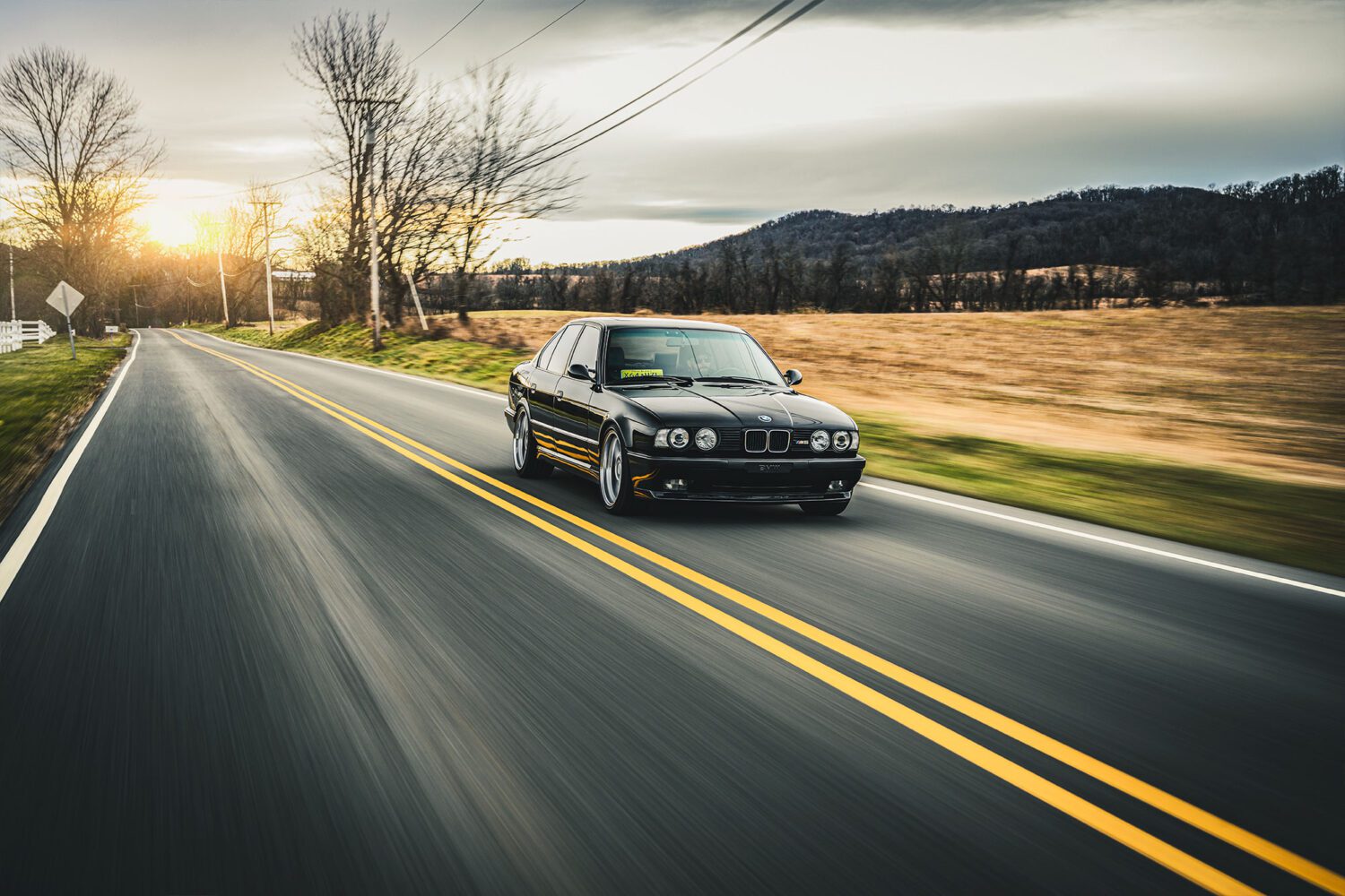 The BMW E34 M5 shoot