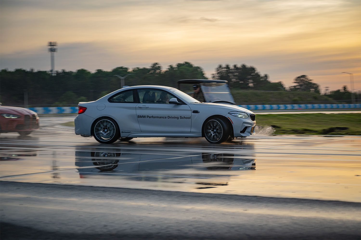 BMW M2 drifting