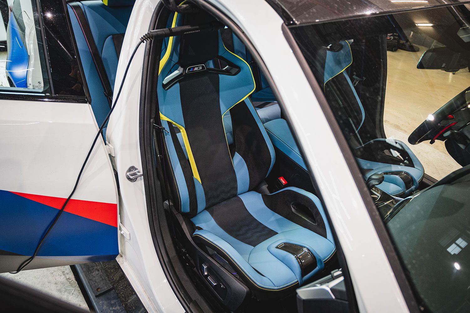 BMW M3 carbon fiber bucket seats