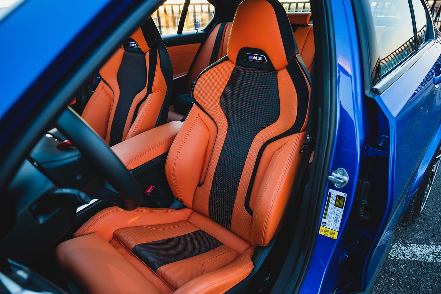 BMW M3 standard seats