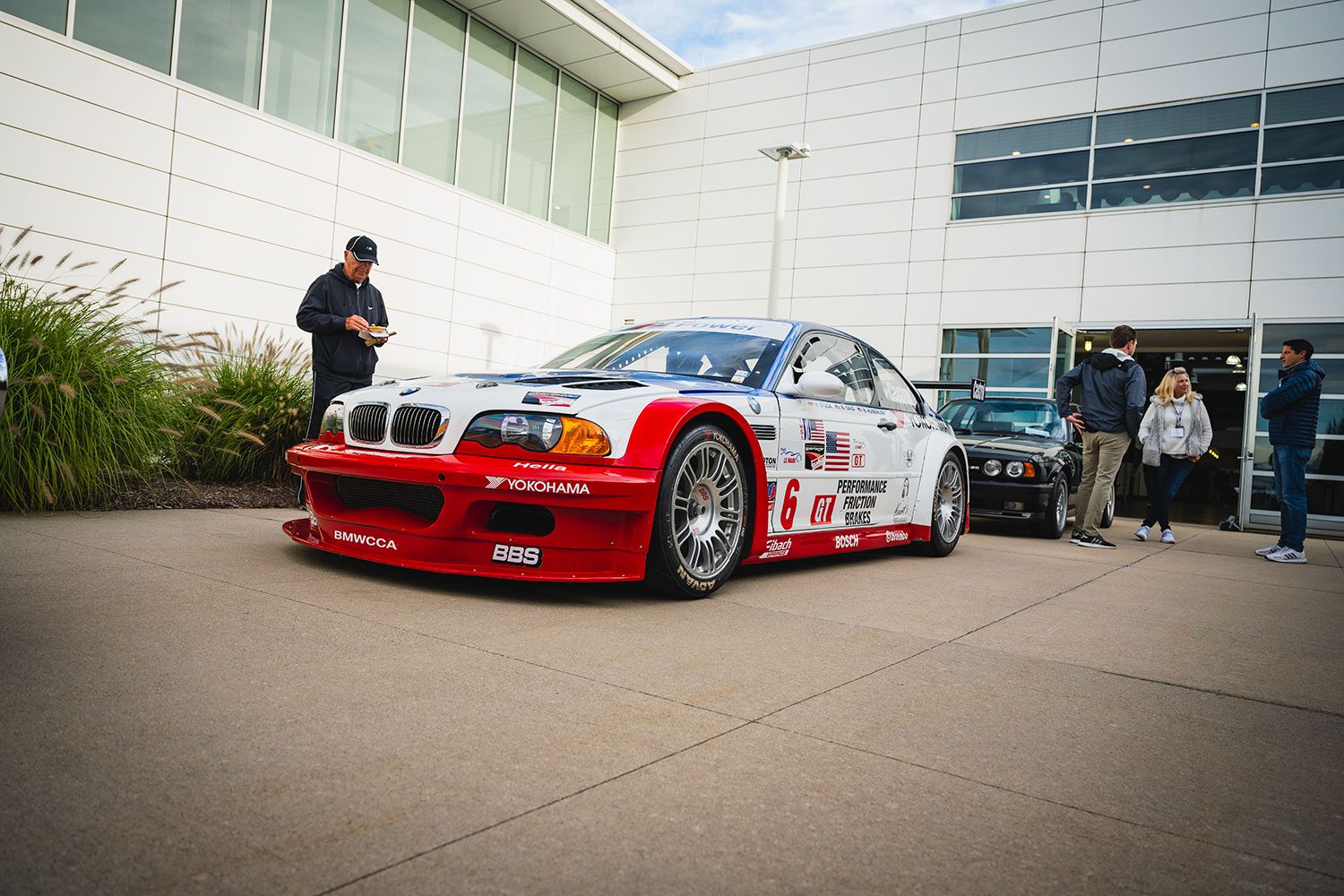 The famous E46 M3 GTR Stars and Stripes