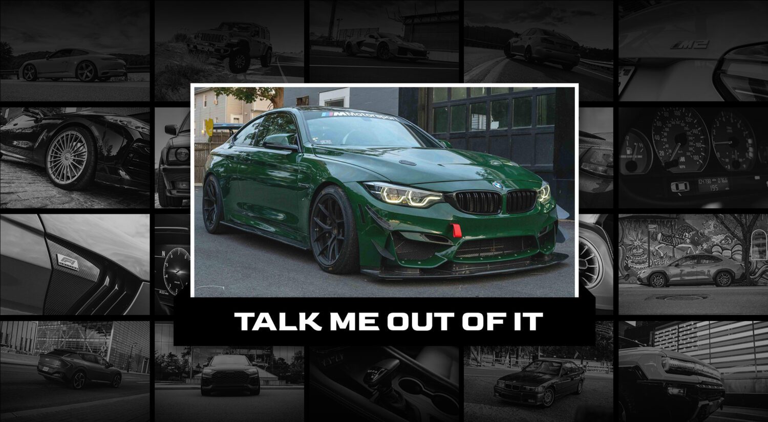 Buying the M4 of someone else's dreams