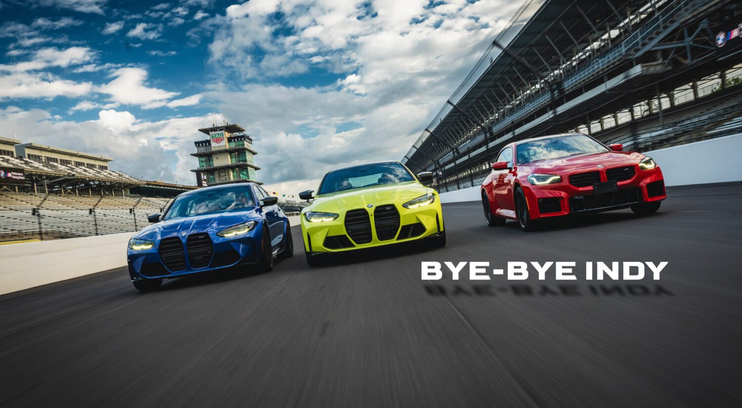 This could be your last chance to drive a BMW at Indy