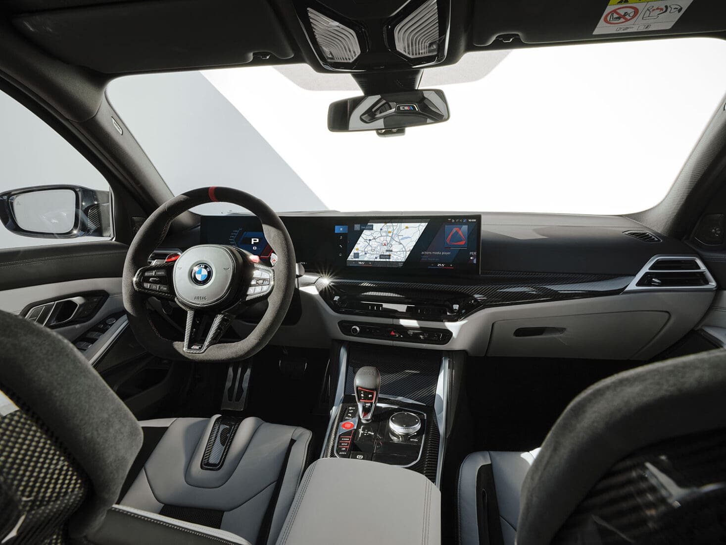 BMW M3 interior